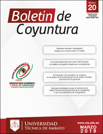 					Ver Núm. 20 (2019): Boletín de Coyuntura
				